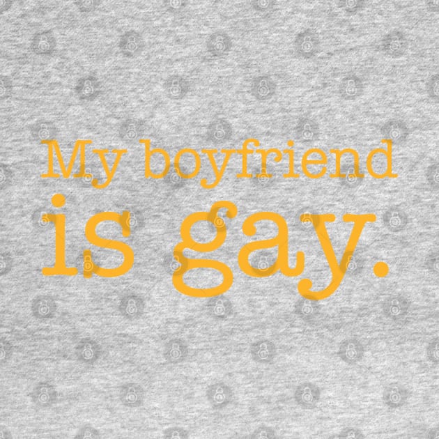 My Boyfriend is Gay by PopCultureShirts